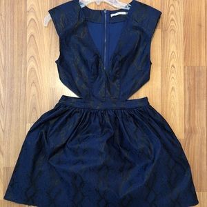 Mustard Seed Dress with Cutouts